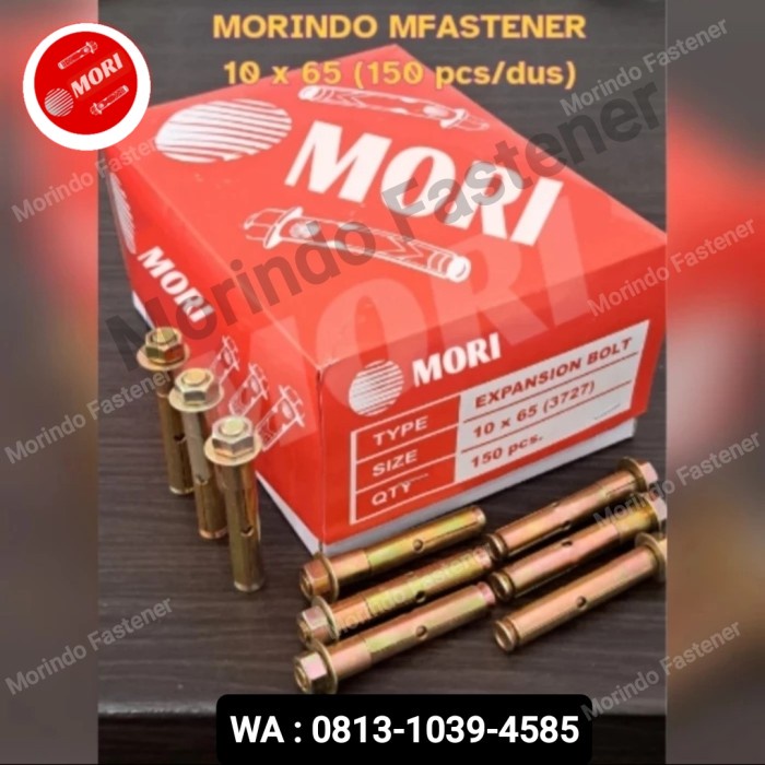 Dynabolt 10 x 65 / 1 KOTAK 150 PCS / Baut Beton / Oscar