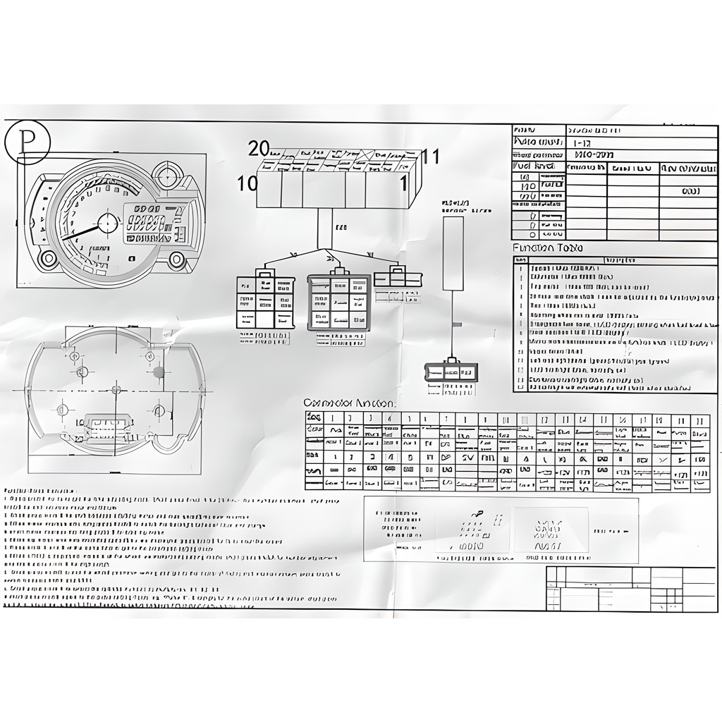 Tahan Lama Mos Original Speedometer Speedo Spido Spedo Digital Mdl Koso Rx2N Mos Rx2 N Rx 2N Digital