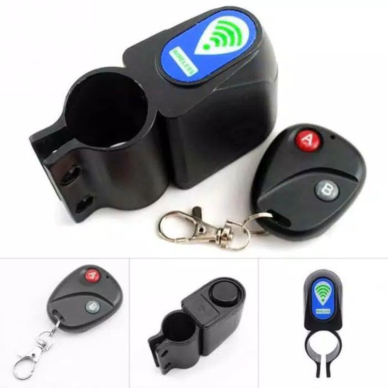 Disc Alarm Sepeda Wireless Gembok Sepeda