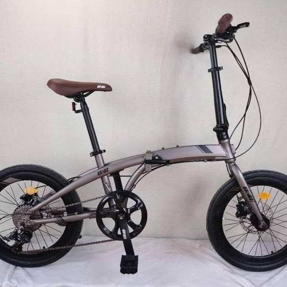 Stok Terbatas Sepeda Lipat/Folding Bike Bnb Nich Pro 9.1 Alloy-Grab/Gojek Instan