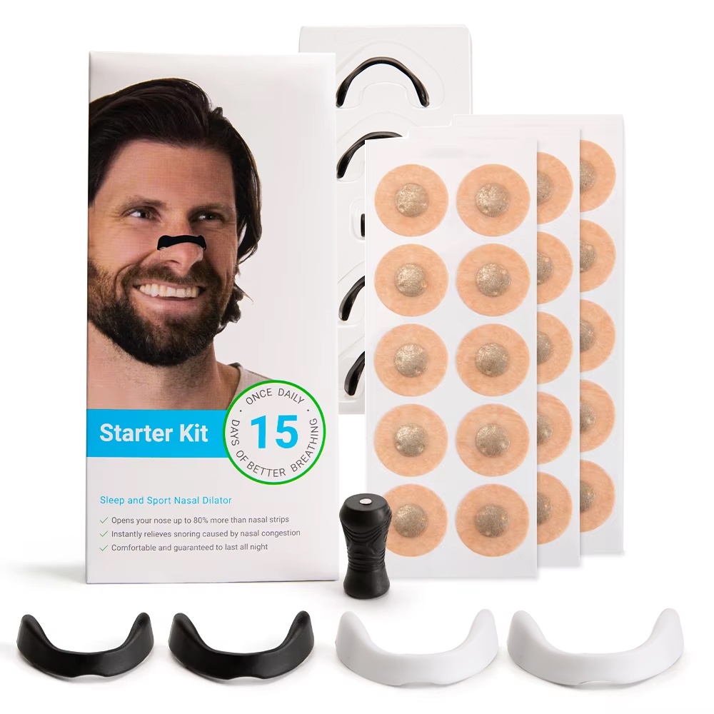 Nasal Dilator Sleep Nasal Strips Nose Breathe Better Magnetic Nose Clip Sports Nasal Strips