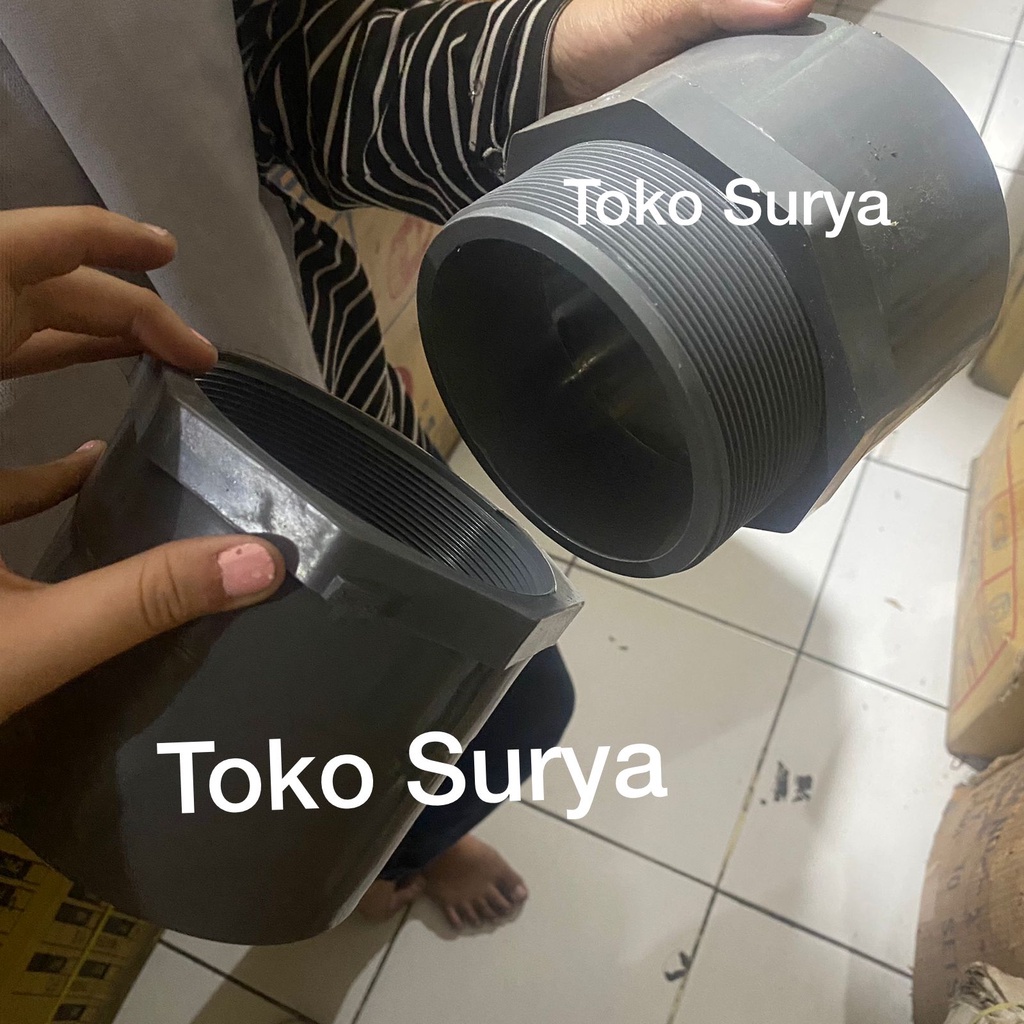 MASPION SOK DRAT DALAM 4" SOK DRAT LUAR 4" SOK DERAT DALAM 4" SOK DERAT LUAR 4" SOCKET DRAT DALAM 4"