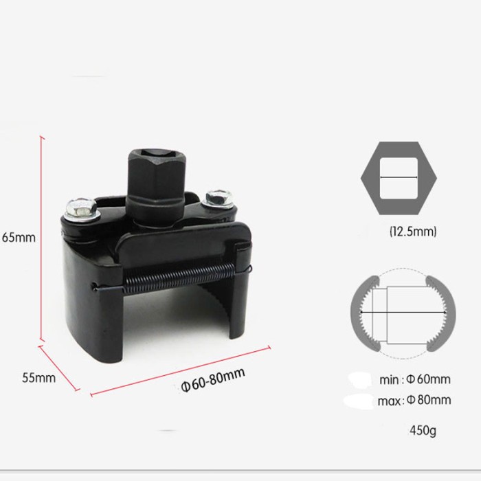 Kunci Buka Filter Oli Mobil Adjustable Kunci Oli Filter Universal