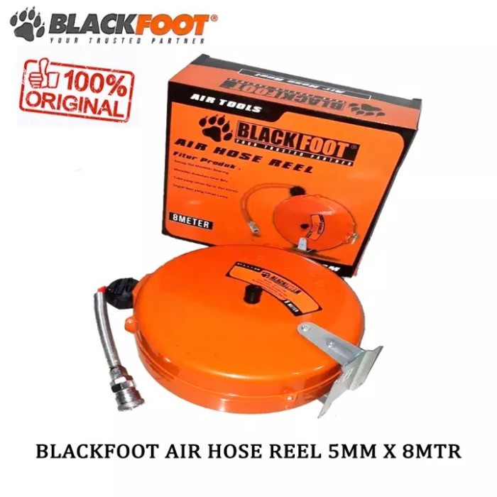 Blackfoot Air Hose Reel 8 Meter Selang Angin Kompresor Gantung