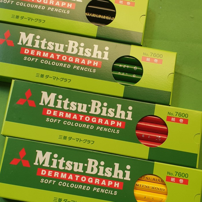 

[tmr] - pensil kaca mitsu bishi dermatograph no.7600