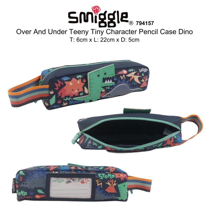 

[tmr] - Smiggle Pencil Case Set Tempat Pensil Kotak Pensil Unicorn Black Pink