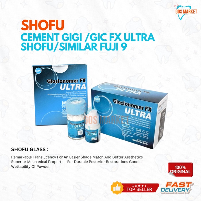 SHOFU Cement Gigi /GIC FX Ultra Shofu/Similar Fuji 9