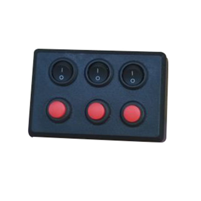 SAKLAR SWITCH BOX ON/OFF DAN GANTI MODE STROBO