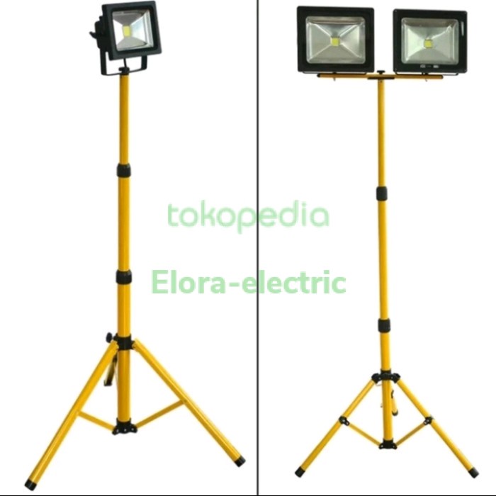 Tripod Lampu Sorot LED Tiang Lampu Tripod Lampu floodlight stand lampu