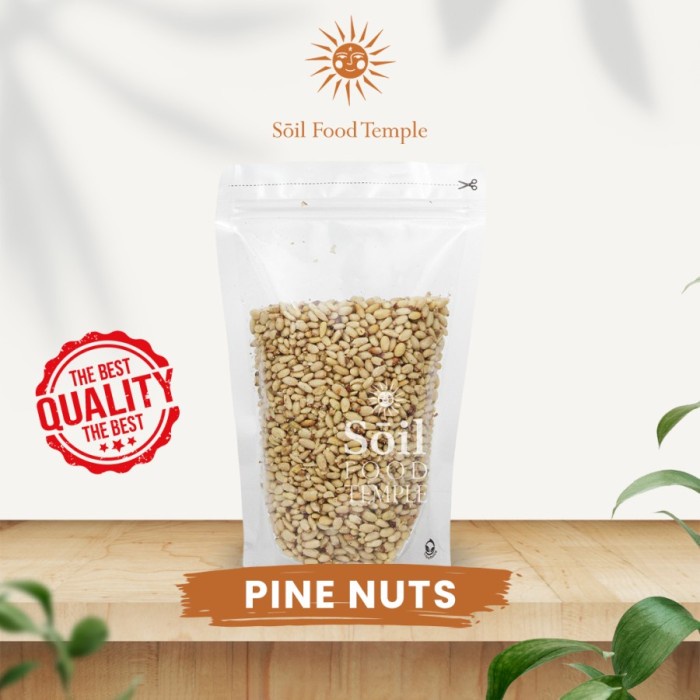 

Biji Kacang Pinus Mentah Raw Pine Nuts 500gr - 1kg