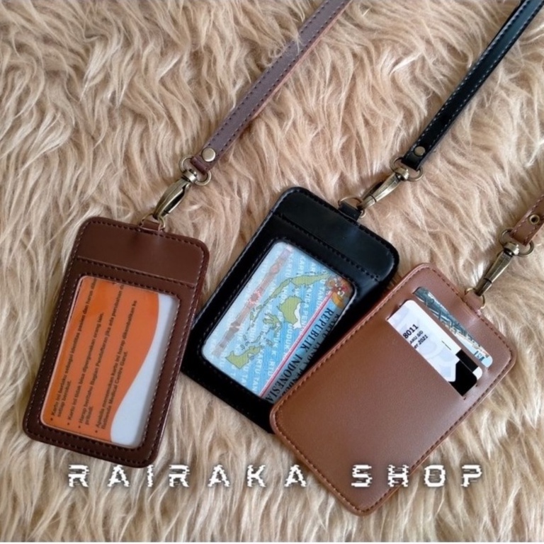 

Id Card Kulit Handmade Coklat Tua & Muda