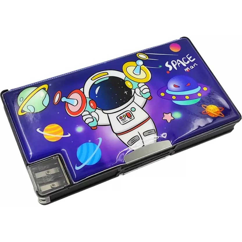 

Kotak Pensil Astronot Jumbo / Pencil Case Tempat Pensil Magnet Laki-laki / Xpm-595-11
