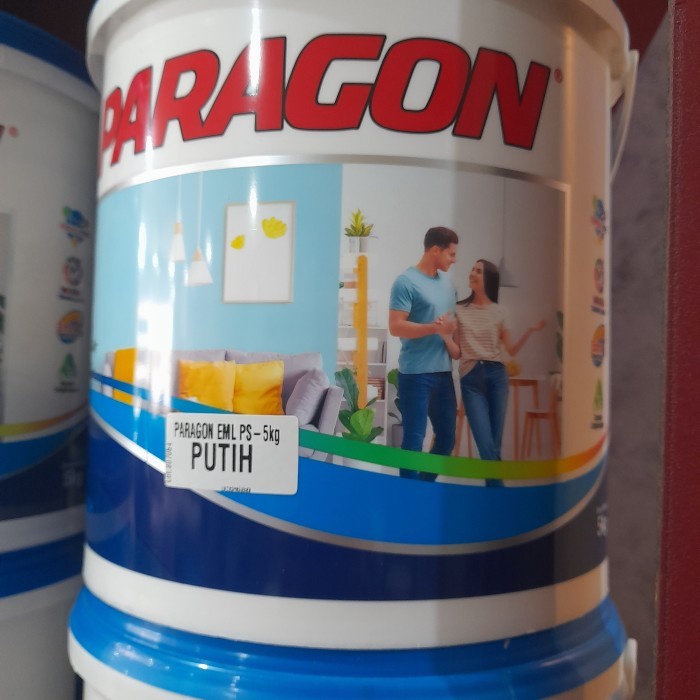 CAT INTERIOR PARAGON BIRU MUDA 5KG