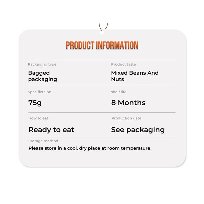 

terbaru !!! new gain yuan snack - mixed beans and nuts small pack x10 ready