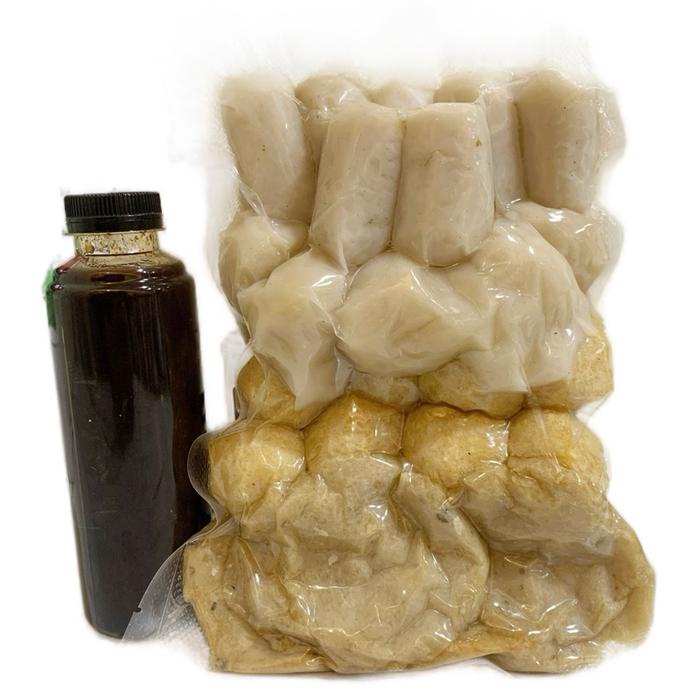 

terbaru !!! paket isi 30 campur dan cuko botol frozen pempek ready