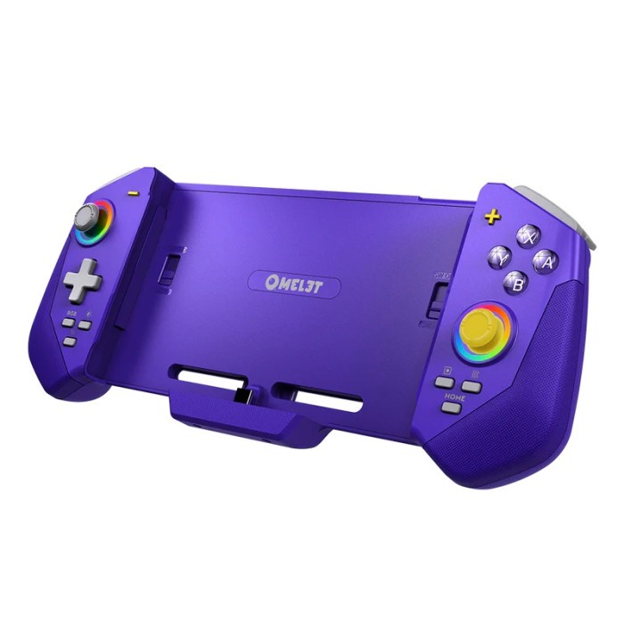 terbaru  omelet super deck advanced purple controller nintendo switch v1 v2 oled gameboy advanced