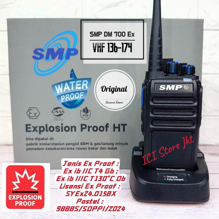 Bagus Ht Smp Dm700 Ex Vhf Explotion Proof