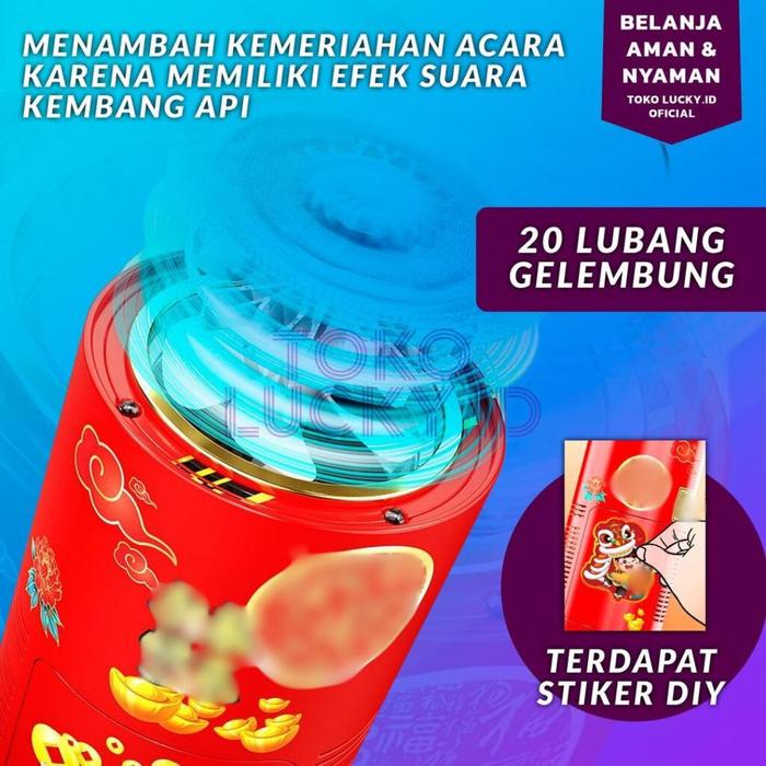 Produk Viral Bubble Maker Machine 240Ml Mesin Mainan Gelembung Sabun Otomatis Air Elektrik Speaker