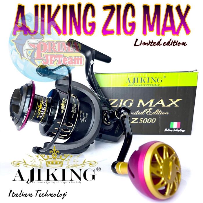 Promo Reel Ajiking Zig Max 1000-2000-5000 Cod