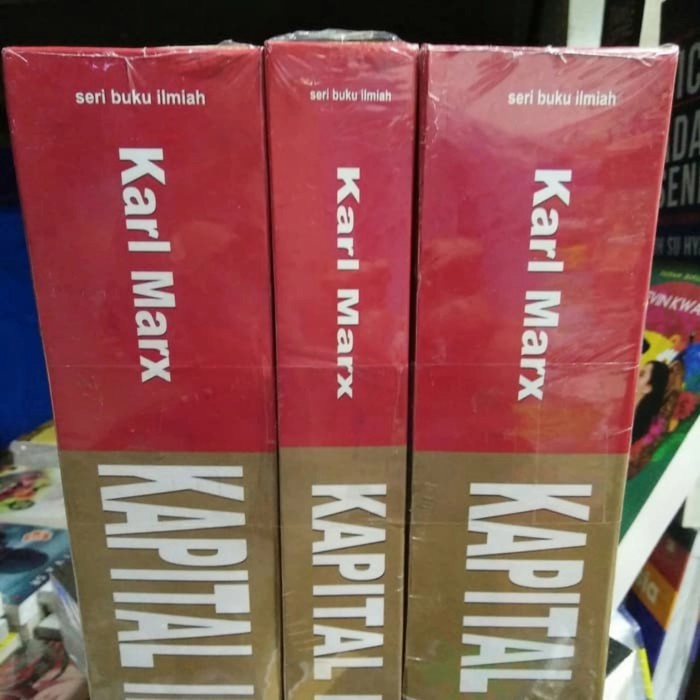 PAKET DAS KAPITAL KARL MARX 3 JILID HARDCOVER TERLARIS
