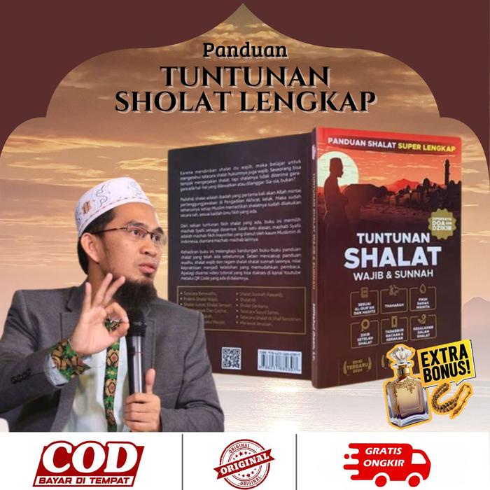 

[TERLARIS] BUKU TUNTUNAN SHALAT WAJIB & SUNNAH ORIGINAL 100% BONUS PARFUME DAN TASBIH TERLARIS