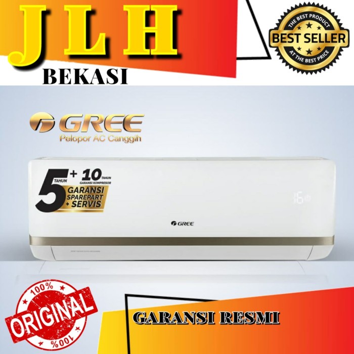 AC GREE GWC - 05 MOO3 1/2 pk + pasang instalasi 05moo3