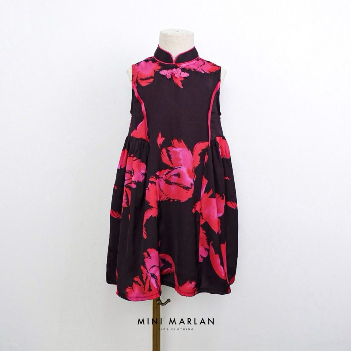 Mini Marlan Camelia Qipao Dress