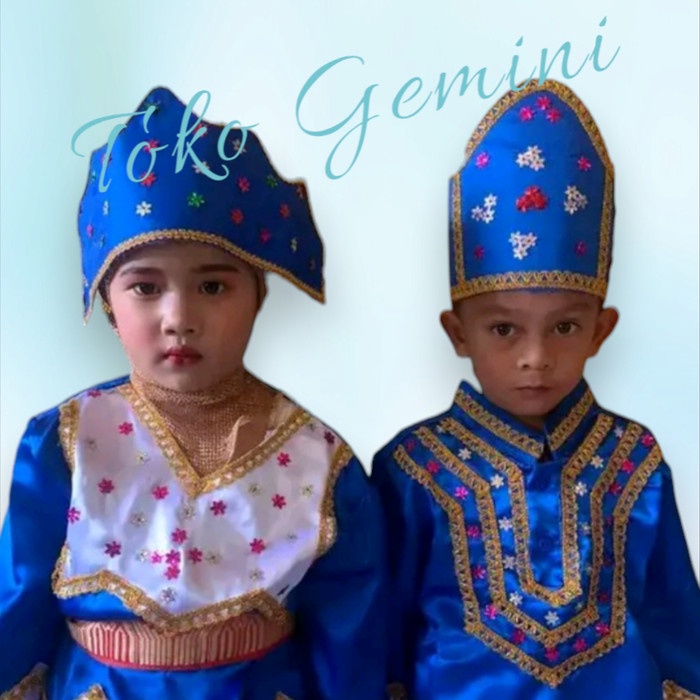 Baju Adat Gorontalo / Baju Adat Gorontalo Anak / Baju Gorontalo Anak