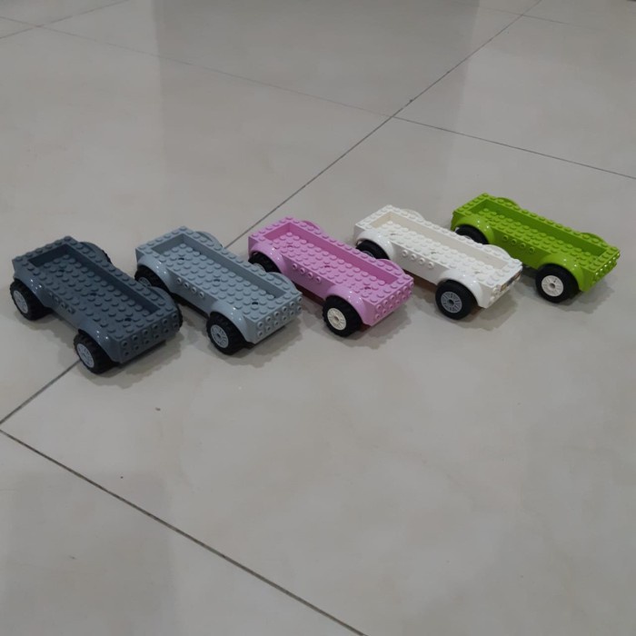 TERBATAS Lego part 18923c01 Base Vehicle Mobil 8x16x2 1/2 Ori Original asli