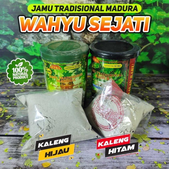 BERGARANSI Jamu Herbal Tradisional Wahyu Sejati Cap Payung Sutra Asli Madura