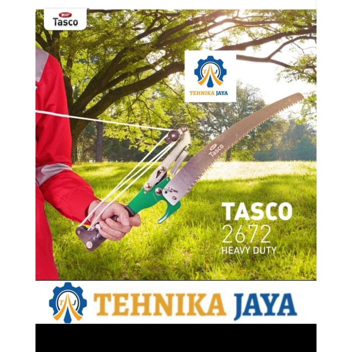 Tasco Gergaji Dahan Gunting Galah Tree Pruner Gergaji Pohon Tasco