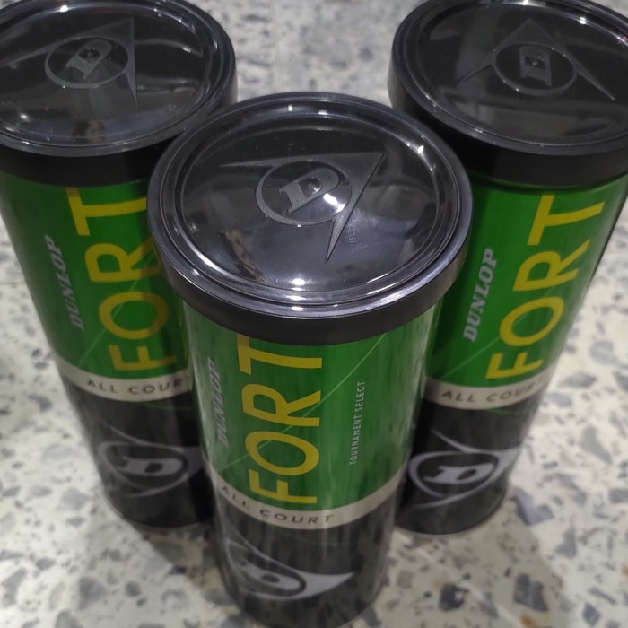 Bola Tenis Lapangan Dunlop Fort Isi 3