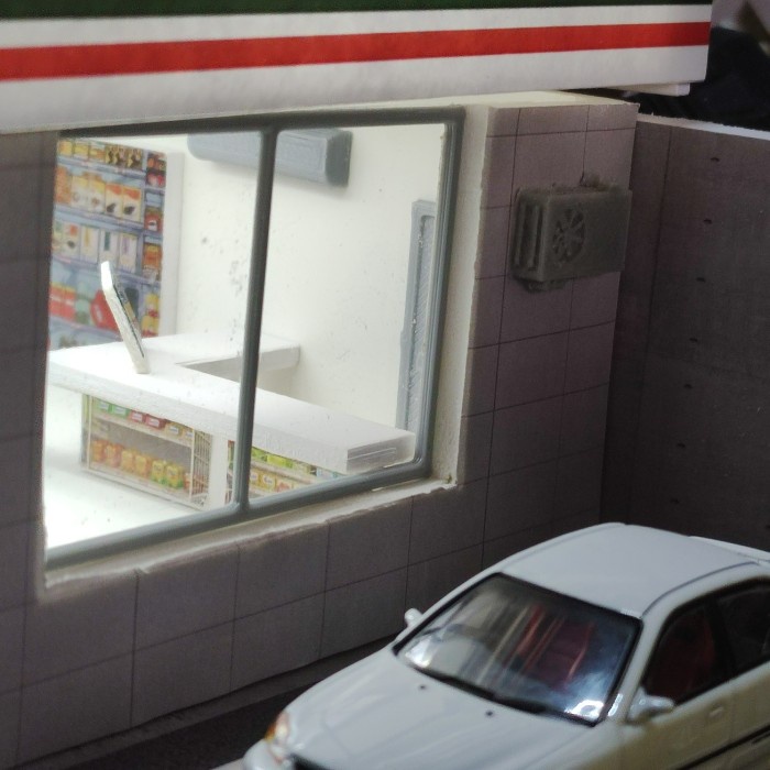 Terbaru Diorama 7 Eleven Sevel Seven Eleven Skala 64 Original