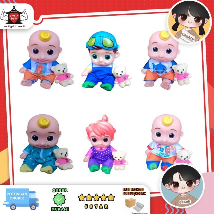 Mainan coco melon nyanyi, Mainan boneka baby nyanyi cocomelon doll