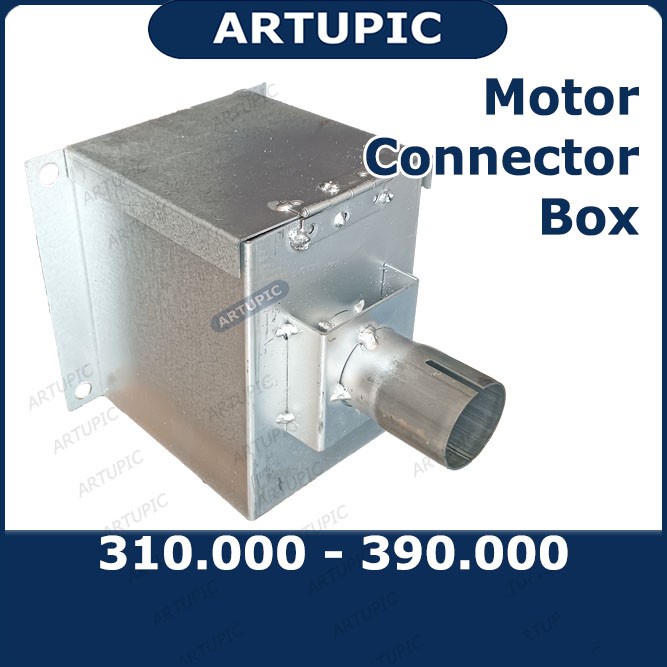 Motor Connector Box Penghubung Dinamo menuju Pipa Auger Pakan Otomatis Ayam Broiler Pedaging