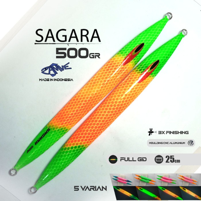 JaminAnOkE- Metal Jig Zamve Sagara 500Gr Metal Jig 500Gr Metal Jig 500Gram