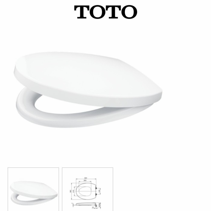 tutup closet TOTO CW631J / toilet seat cover toto untuk kloset cw 631