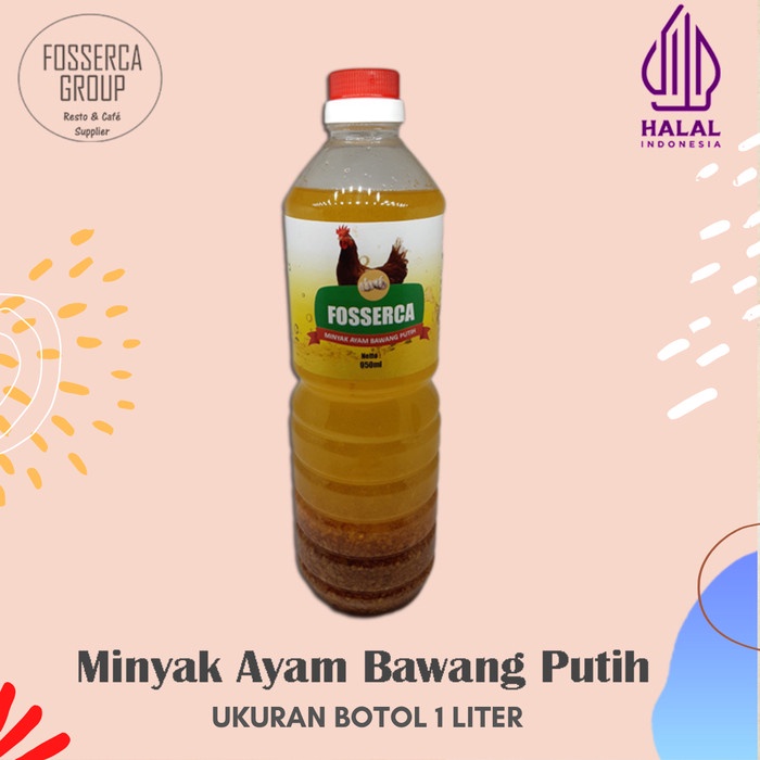 

Minyak Ayam Bawang masak (Chicken Garlic Oil for cooking) 1 Liter