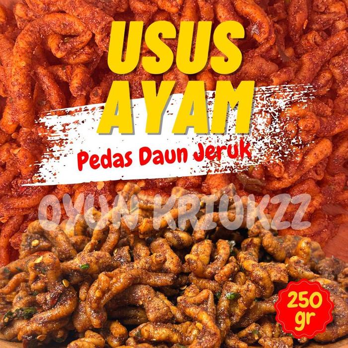

Kripik USUS AYAM PEDAS 500 GRAM BEST SELLER ( COD ) OYUN KRIUKZZ Alami Crispy Food Snacks Keripik