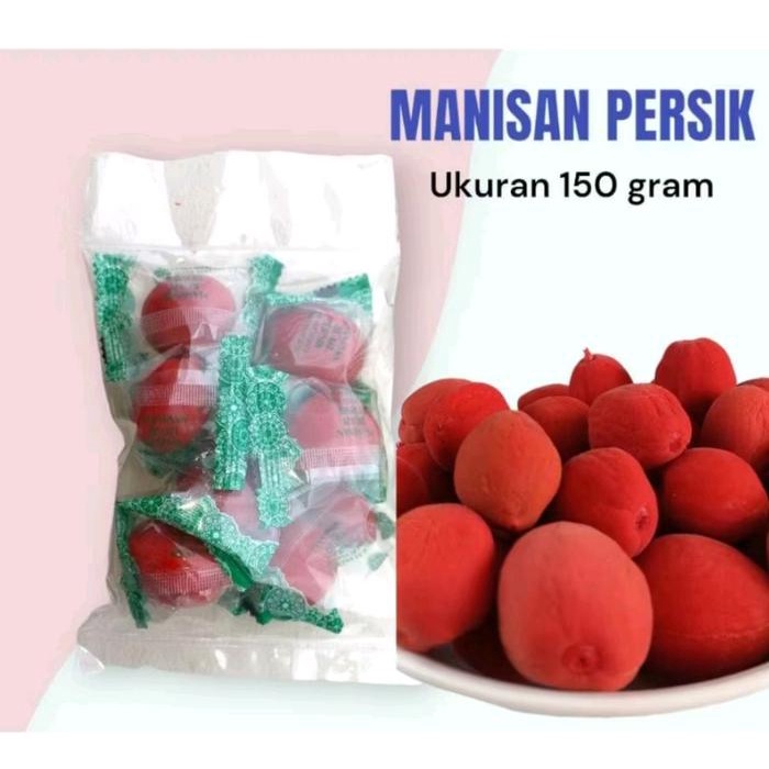 

MANISAN KERING BUAH PERSIK MERAH MANIS ASEM