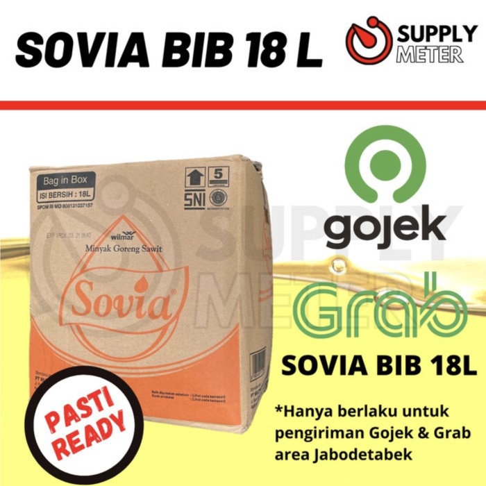 

Minyak Sovia BIB 18l 18 Liter