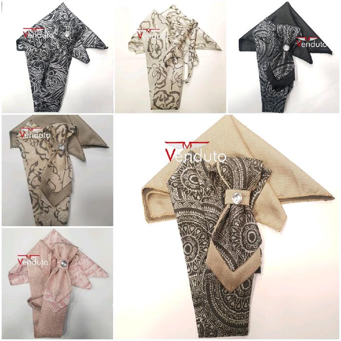 PREMIUM Dasi Pocket , Dasi pengantin , Dasi pria , Dasi kerut , Dasi nikah , Dasi modern , Dasi