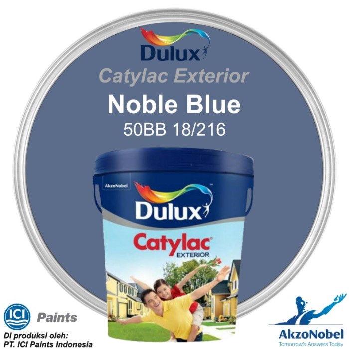 CAT DULUX CATYLAC EXTERIOR 5 KG - NOBLE BLUE 50BB 18/216