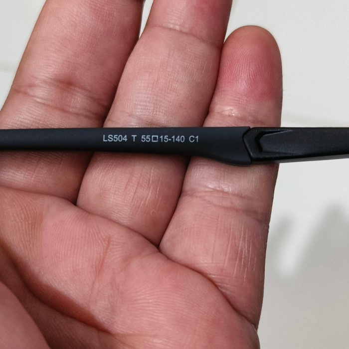 Frame Kacamata Pria Levis All Black Promo