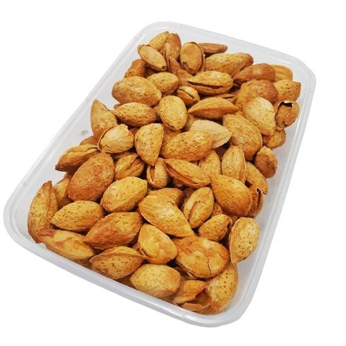 

terbaru !!! kacang almond kulit usa 1kg kacang almond panggang rasa susu kacang almond oven
