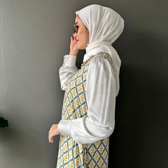 Nadya Dress By Jelita Cantik Elegant Manis Muslim Panjang