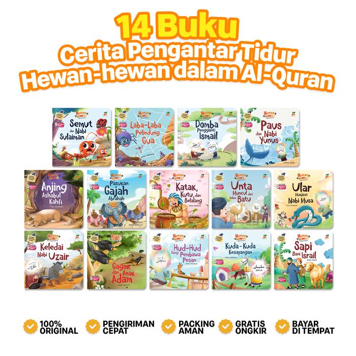 

Promo (Isi 14 Buku) Cerita Pengantar Tidur Hewan-Hewan Dalam Al Quran Soft Cover Books Tbk