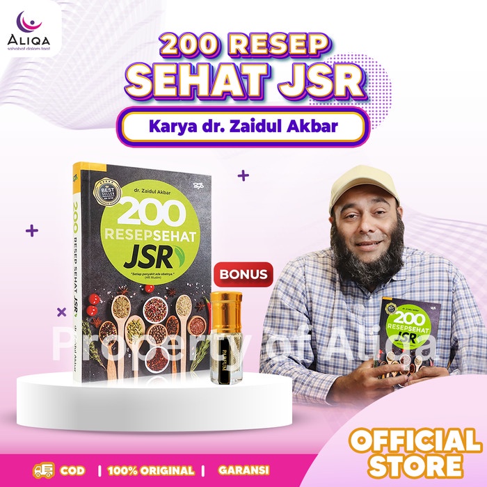 

Promo Original Full Collor Buku 200 Resep Sehat Jsr Dr. Zaidul Akbar Berkualitas