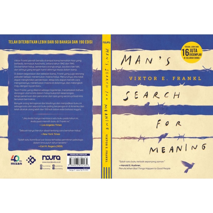 

Promo [Mizan] Buku Mans Search For Meaning - Viktor E. Frankl Tbk