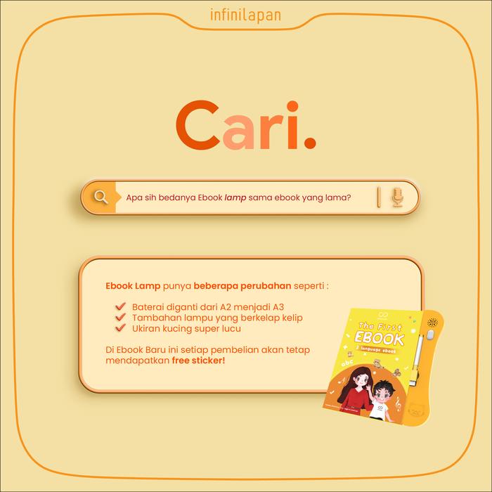 

Promo (Produk Asli Infinilapan) Brand Lokal E-Book Muslim 4 Bahasa Mainan Buku Edukasi Anak